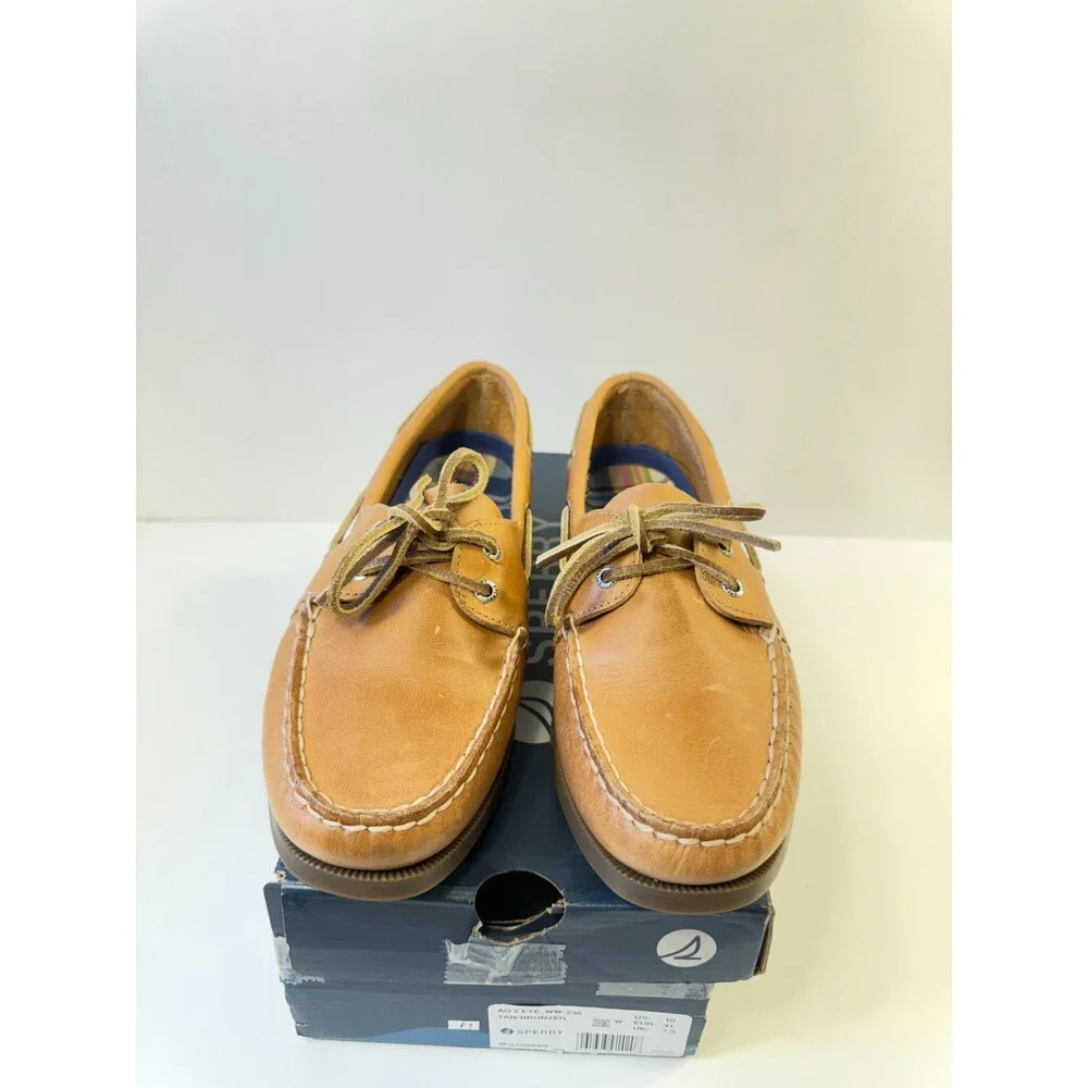Sperry Women's Authentic Original™ 2-Eye Boat Shoe, Tan, 10, Womens